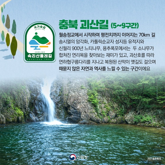 새로운 국가숲길 가볼래?
