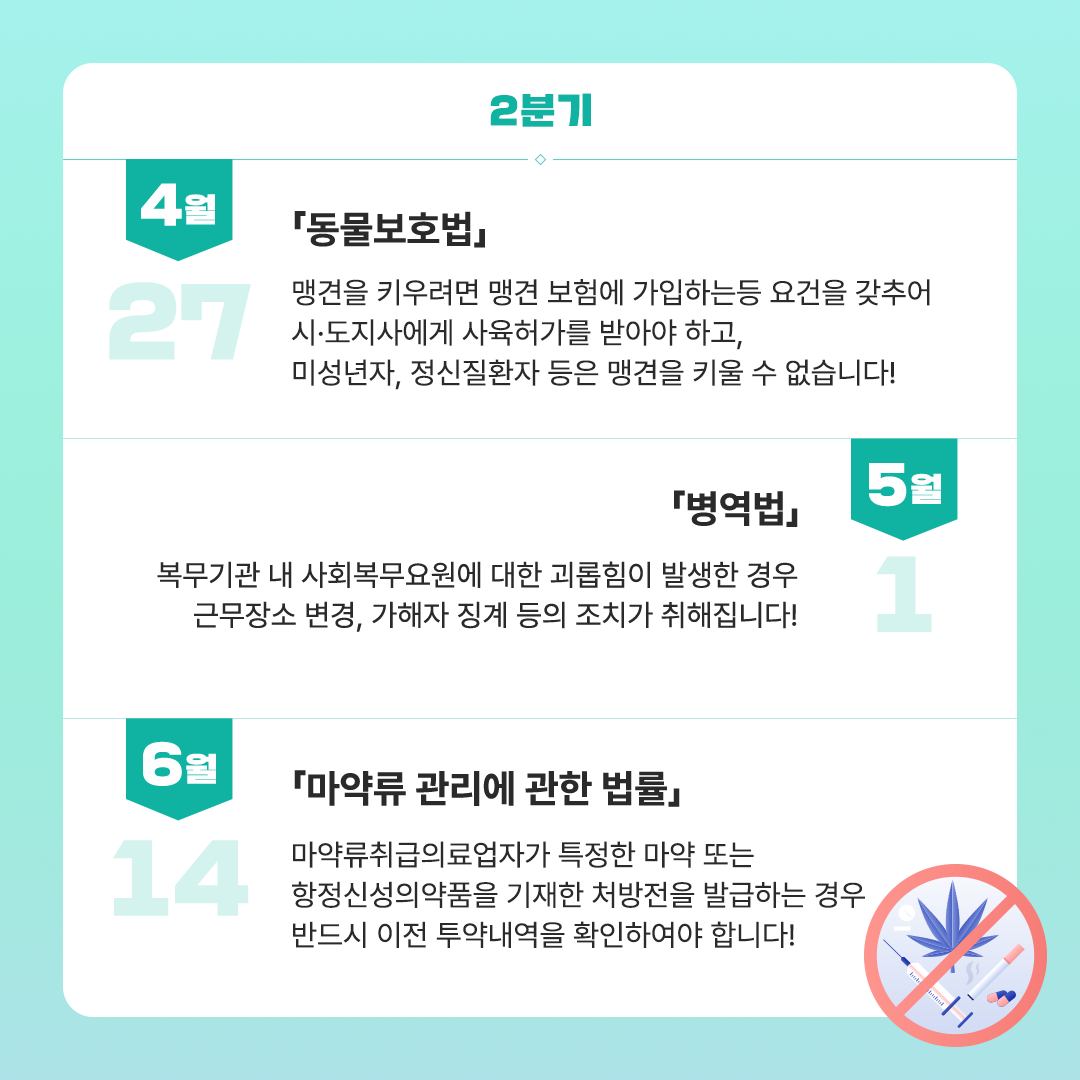 2024 달라지는 법령, 미리 확인하세요!