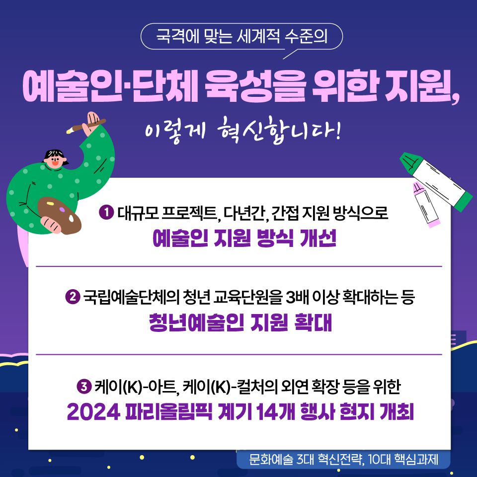 문화예술, 이렇게 혁신합니다!