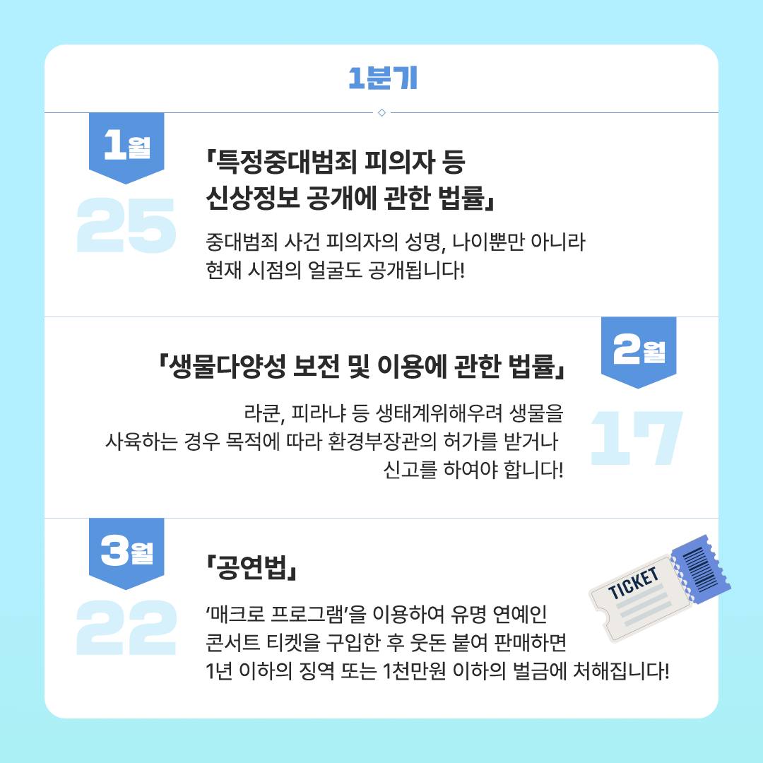 2024 달라지는 법령, 미리 확인하세요!