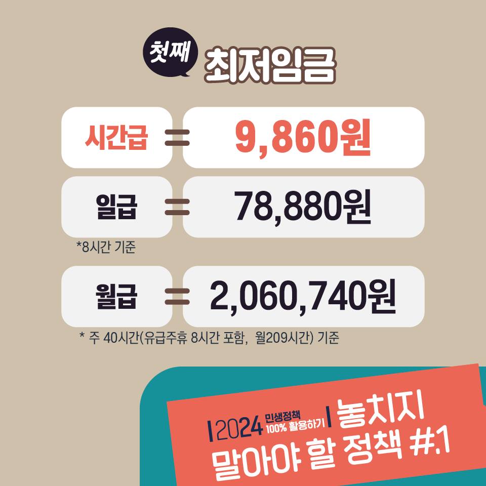 고용노동부 2024년 놓치지 말아야 할 정책 #1