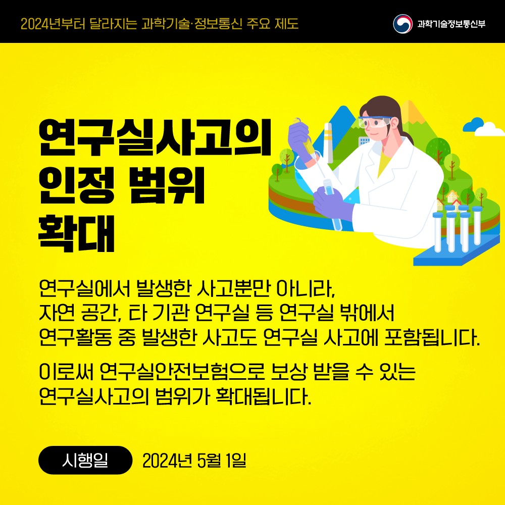 과학기술·정보통신 달라지는 주요 제도