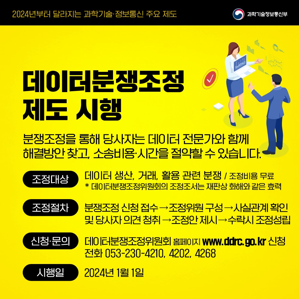 과학기술·정보통신 달라지는 주요 제도