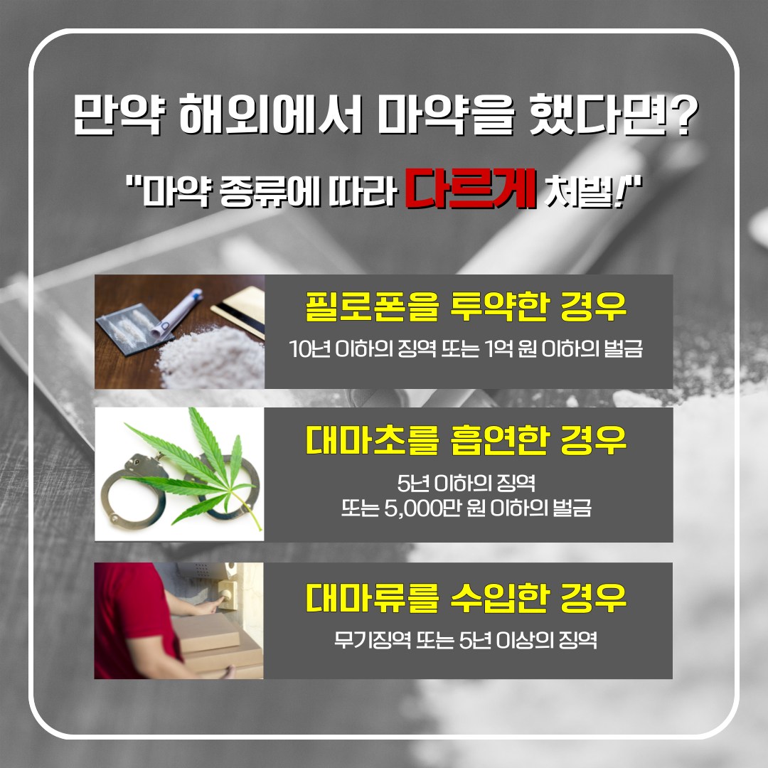 마약이 합법화된 나라에서 마약을 투약하면 벌어지는 일