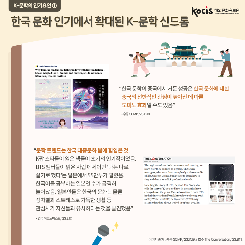 외신들 시선 집중! 세계가 사랑한 K-문학