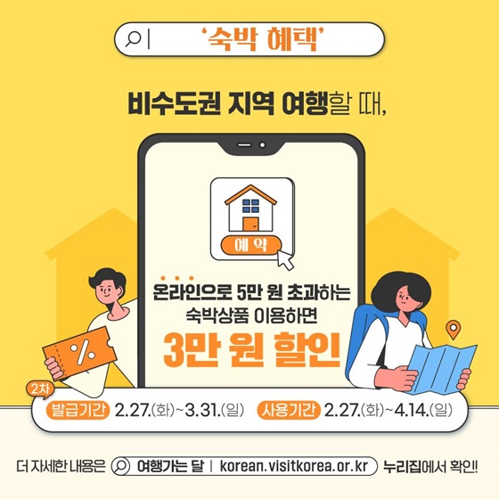 3월 ‘여행가는 달’ 교통·숙박 할인 혜택, 놓치지 마세요!