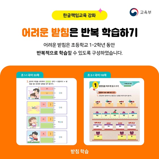 초1~2 국어교과서 이렇게 바뀝니다!