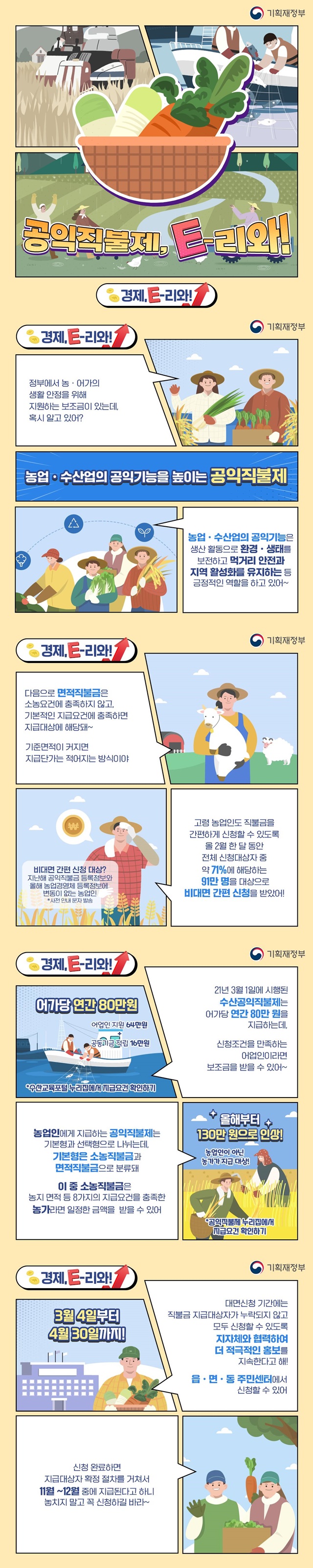 [경제E리와] 공익직불제