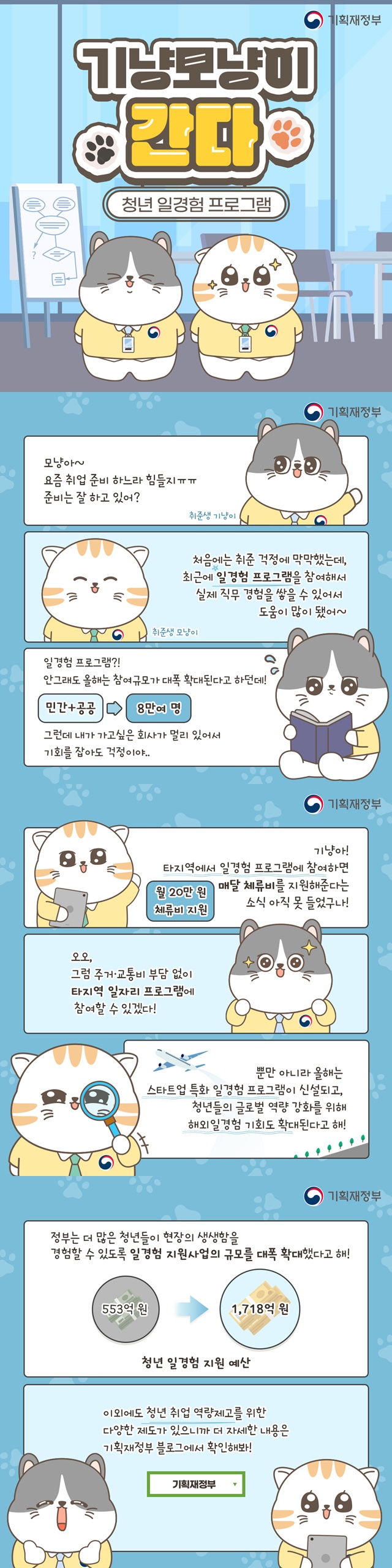 [기냥모냥이 간다] 청년 일경험 프로그램