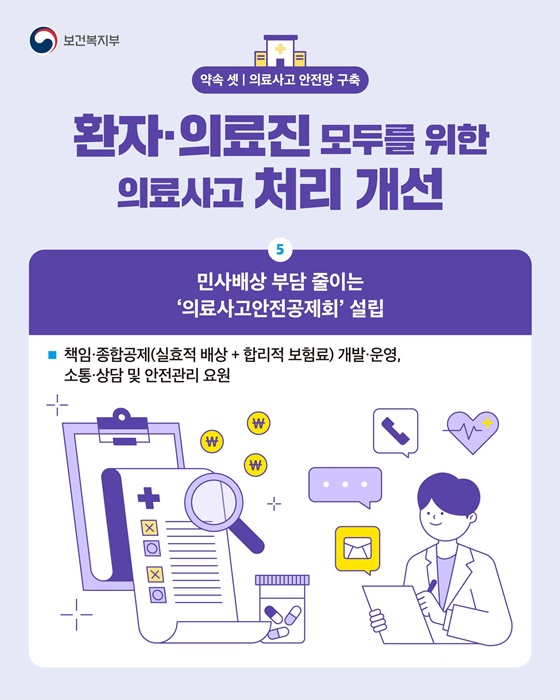 [의료사고 안전망 구축] 환자·의료진 모두를 위한 의료사고 처리 개선
