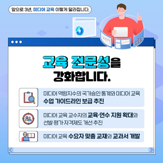 앞으로 3년, 미디어 교육 이렇게 달라집니다