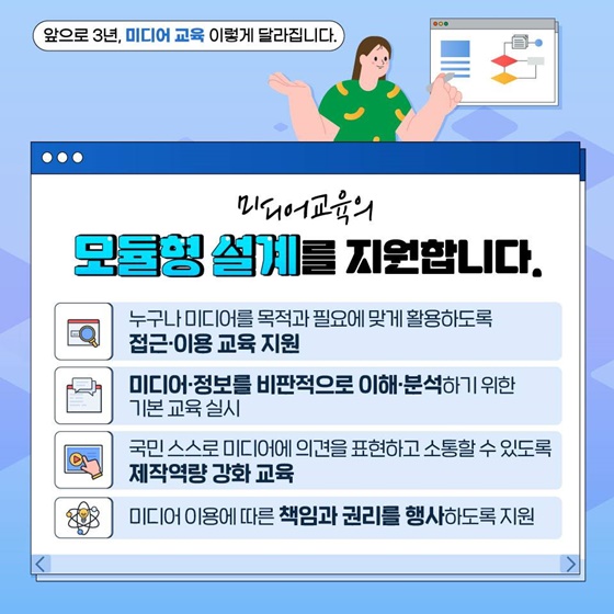 앞으로 3년, 미디어 교육 이렇게 달라집니다