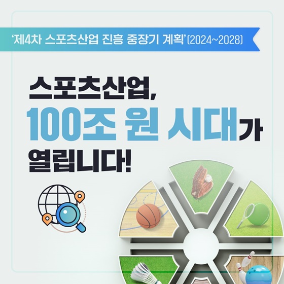 ‘제4차 스포츠산업 진흥 중장기 계획’(2024~2028)