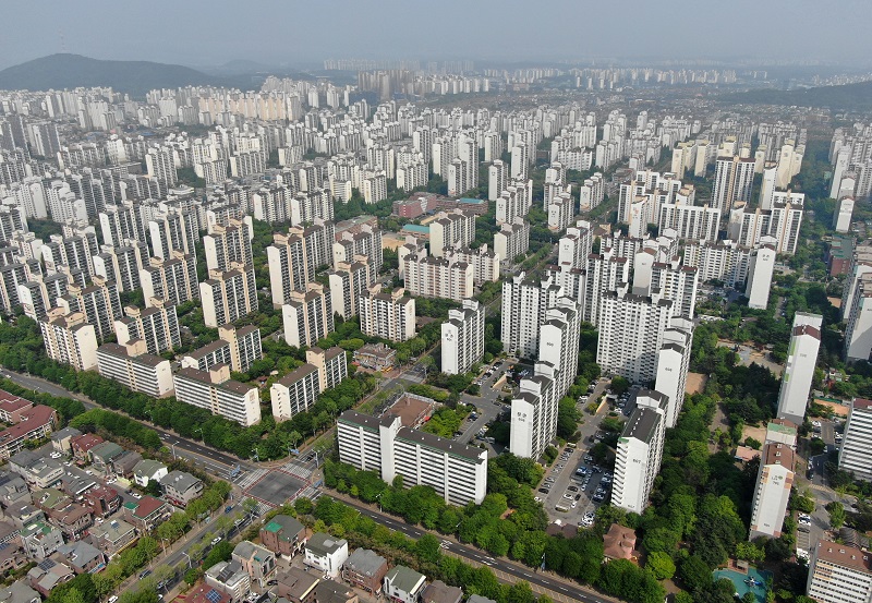 사진은 12일 오후 경기도 고양시 일산 서구 아파트단지 일대. (ⓒ뉴스1, 무단 전재-재배포 금지)