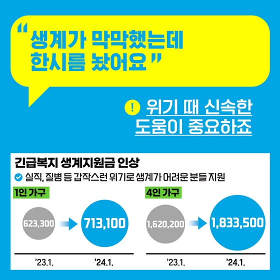 행동하는 정부, 기분 좋은 변화 ④ 사회적 약자