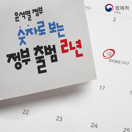 [정부 출범 2주년] 숫자로 보는 윤석열정부 2년
