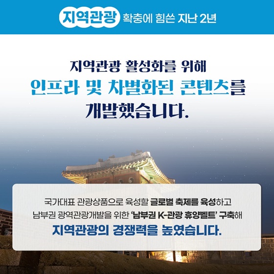 [정부 출범 2주년] 관광 분야 이렇게 달라졌습니다!