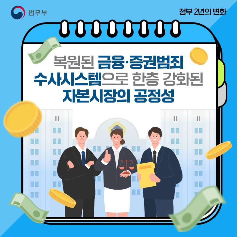 [정부 출범 2주년] ③ 복원된 금융·증권범죄 수사시스템으로 한층 강화된 자본시장의 공정성