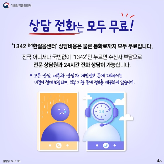 마약 문제, 언제 어디서나! ☎1342