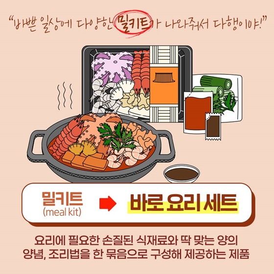 ‘밀키트’ 대신 ‘바로 요리 세트’로… 알아두면 꼭 써먹을 다듬은 말 4가지