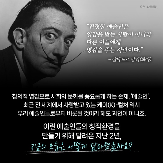 최첨단 장비 지원부터 권리침해 피해 구제까지…달라진 예술인 창작환경