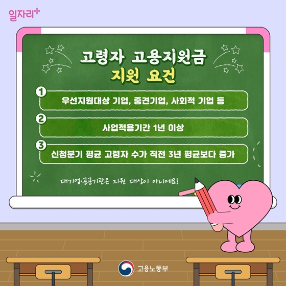[ 중장년 고용정책] 고령자 고용지원금