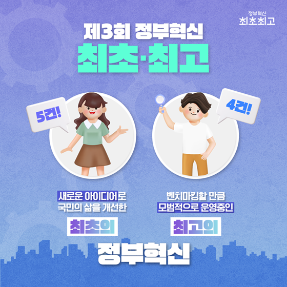 전 세계 최초인 이것, 으쓱할만하네요