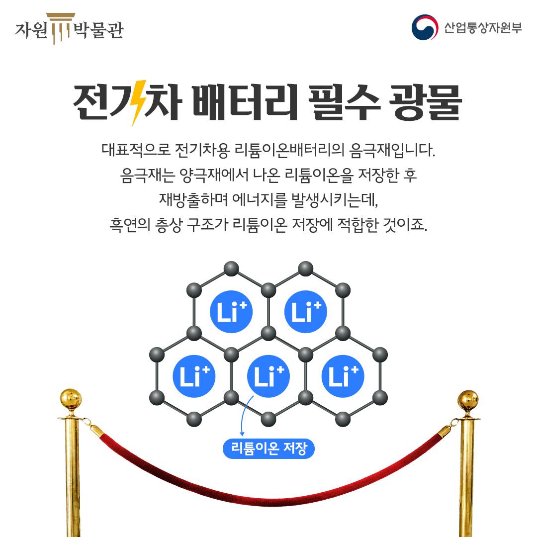 전기차를 움직이는 연필심 원료