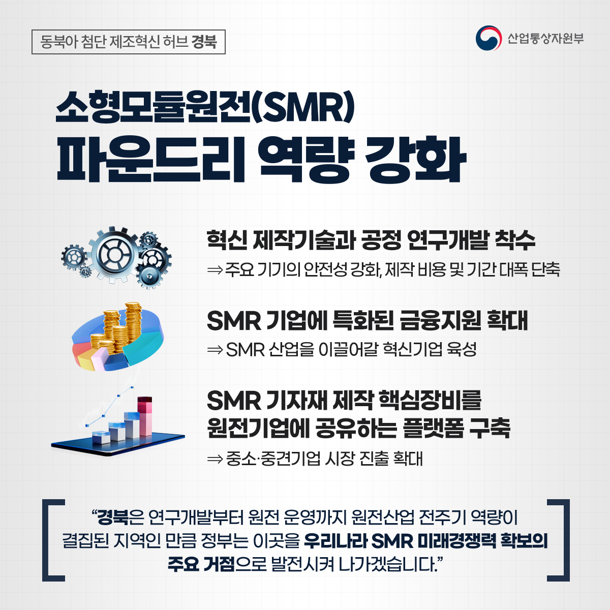 첨단·에너지 신산업 경북을 허브로 육성한다!