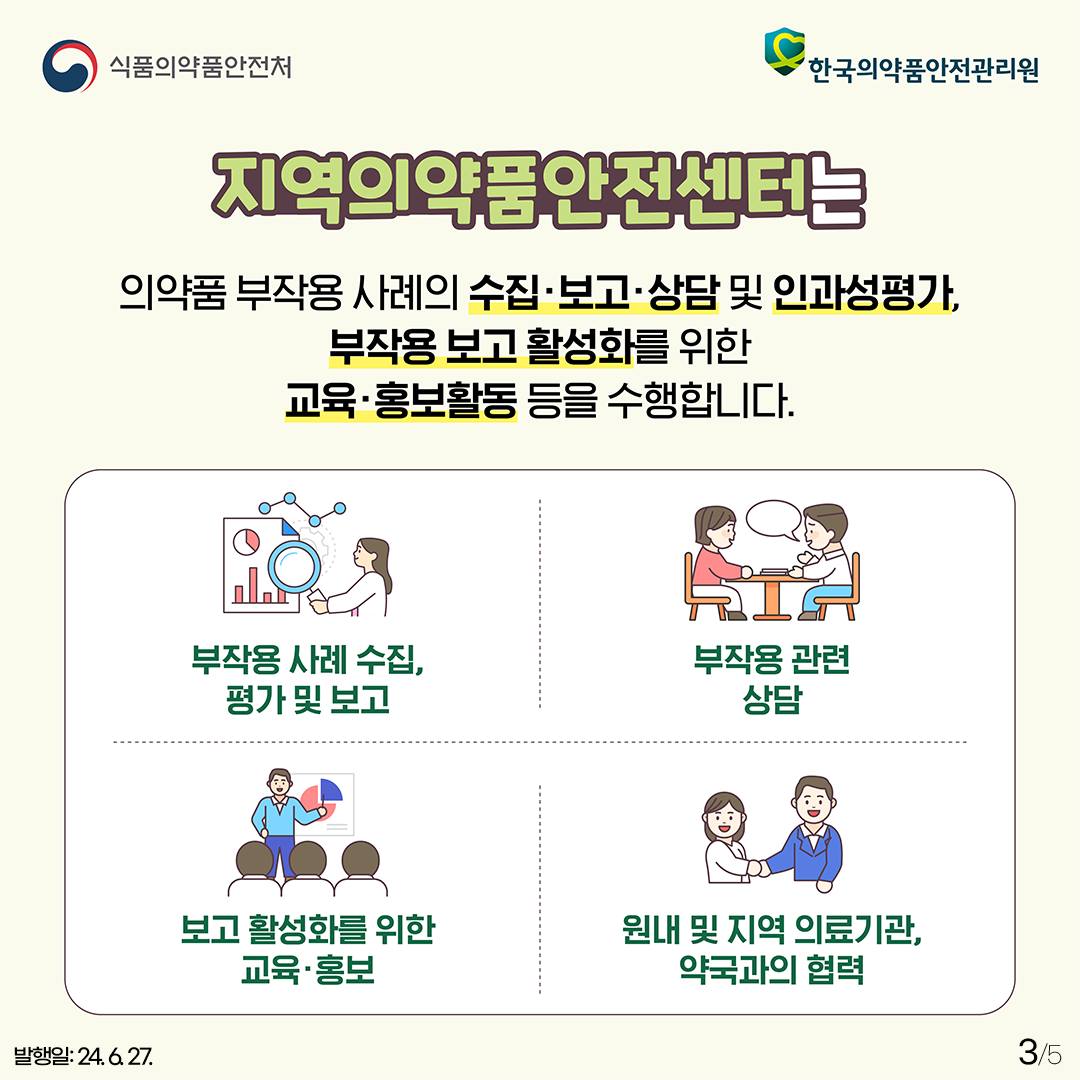 지역의약품안전센터 알고 계신가요?