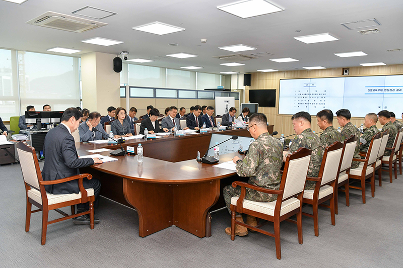 신병교육대 사고 관련 재발방지 대책 추진 회의 (사진=국방부)