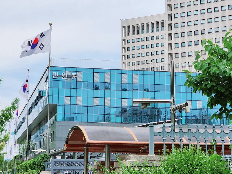 정부조달콜센터가 위치한 정부대전청사 민원동.