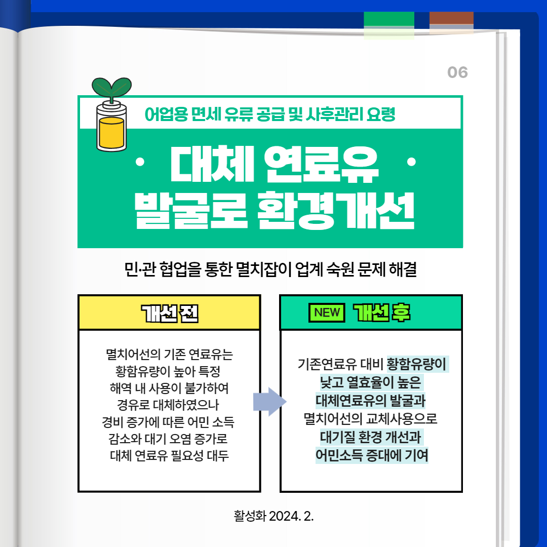 2024년 상반기 해양경찰청 규제혁신 대표사례
