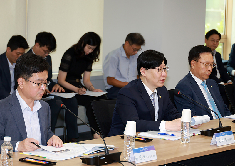 김소영 금융위원회 부위원장이 4일 오전 서울 마포구 마포 프론트원에서 열린 제7차 정책금융지원협의회를 주재하고 있다. (ⓒ뉴스1, 무단 전재-재배포 금지)