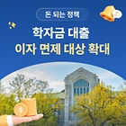 [돈 되는 정책] ‘취업 후 상환 학자금대출 이자’ 면제 대상 확대된다!