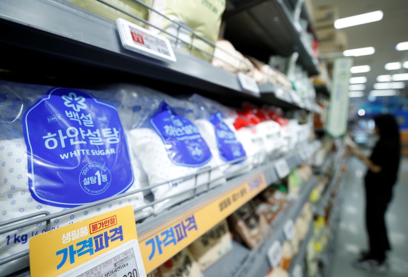 한 대형마트 진열대 모습.(ⓒ뉴스1, 무단 전재-재배포 금지)