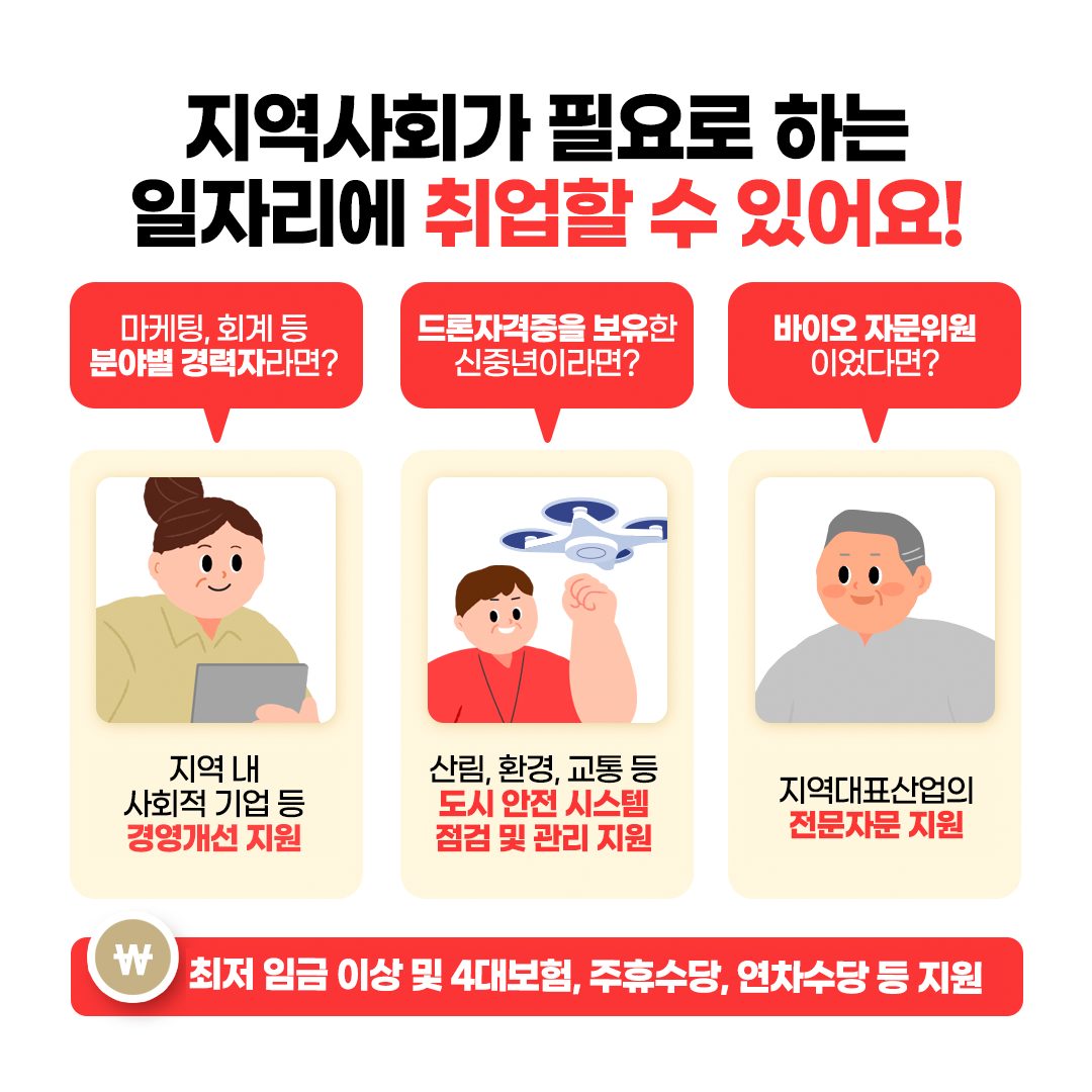 경력 활용하고 소득도 얻는 ‘신중년경력형일자리’