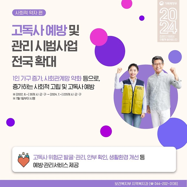 하반기 달라지는 사회적 약자 정책 4가지 확인하세요!