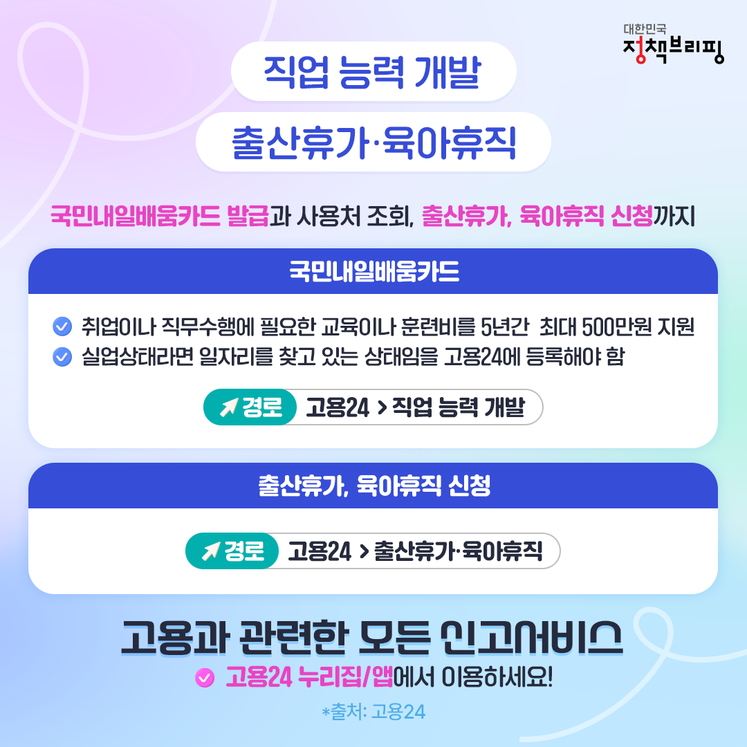 취준과 고용신고의 모든 것 ‘고용 24’에서