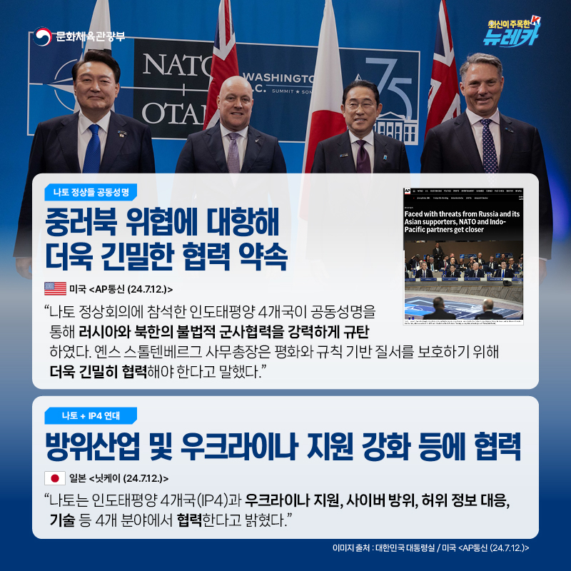 윤석열 대통령, 나토(NATO)서 안보 연대 강화 및 10여 개국과의 정상회담 성료