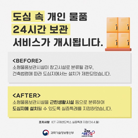 과학기술정보통신부 2024년 상반기 규제혁신 대표사례