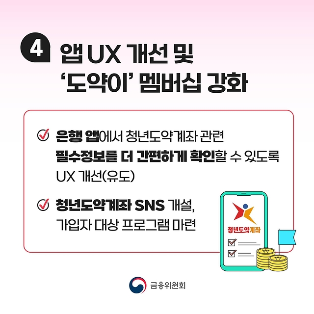 청년도약계좌 2년 이상 가입 시 부분인출 가능!