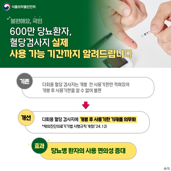 2024년 상반기 식품의약품안전처 규제혁신 대표사례