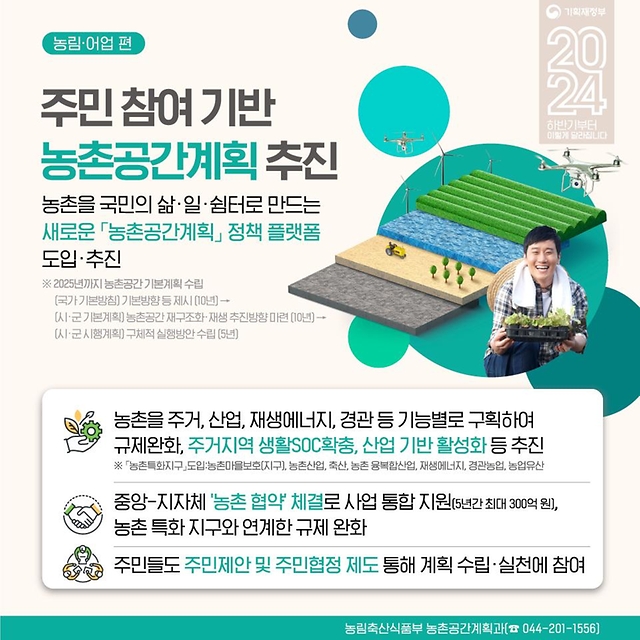 어업규제완화 시범사업 추진 등 하반기 달라지는 농림·어업정책