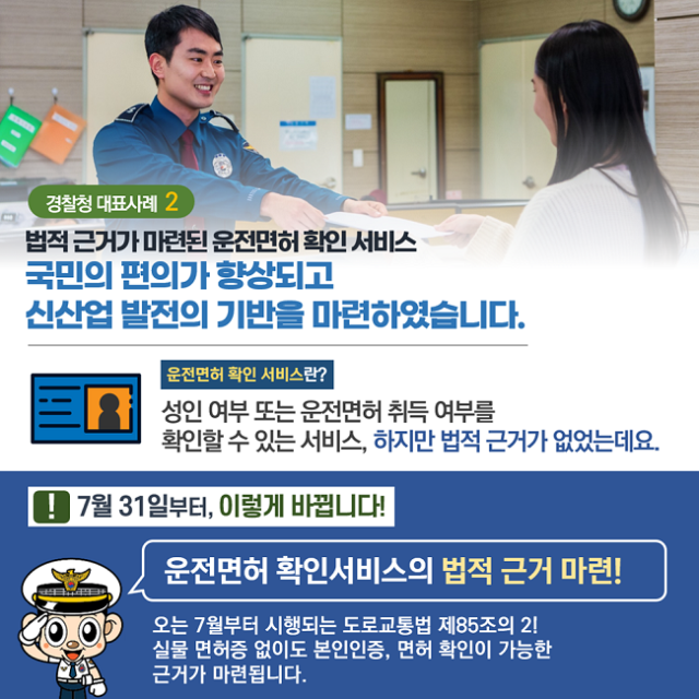 2024년 상반기 경찰청 규제혁신 대표사례
