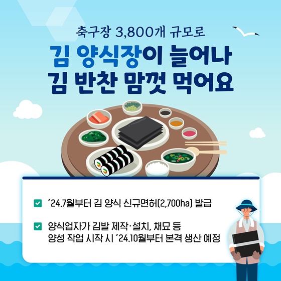 2024년 업데이트된 해양수산 신상 정책!