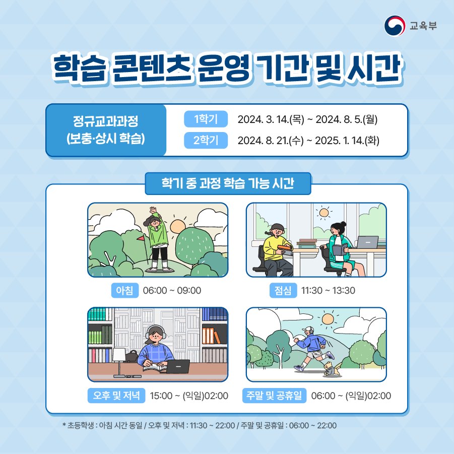 학생선수의 학습지원을 위한 이-스쿨 살펴보기