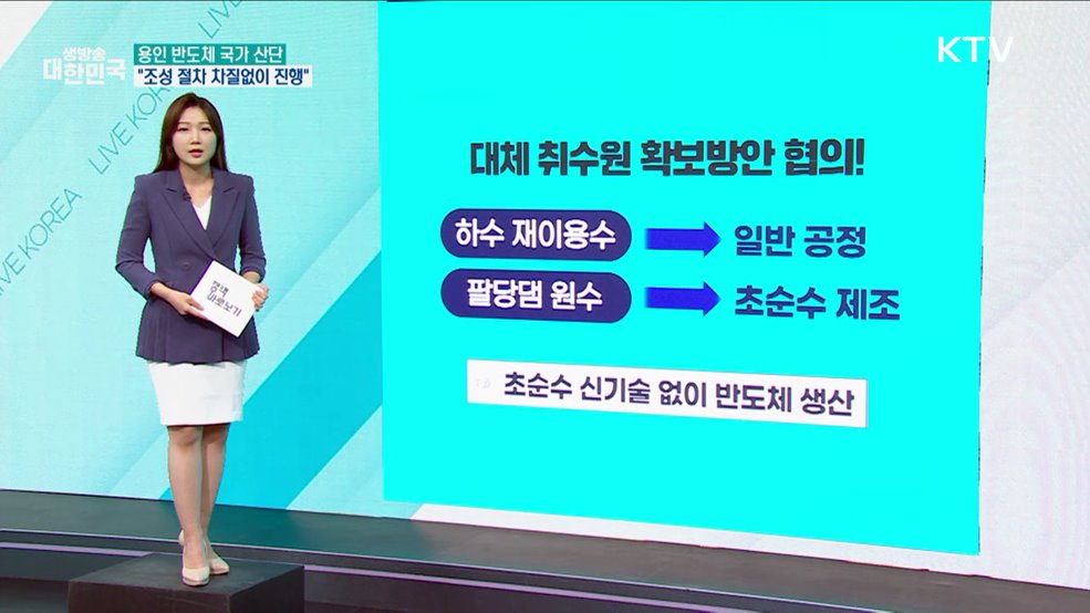 [정책 바로보기] 용인 산단 ‘상수원 해제’ 조건에 발목?