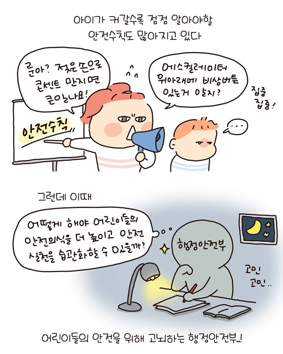 안전습관 만들어 주는 어린이 안전일기 쓰기!
