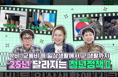 2025년 달라지는 청년지원정책! 생활비·교통비·군 월급까지? 강화된 청년 생활 지원 정책 모음